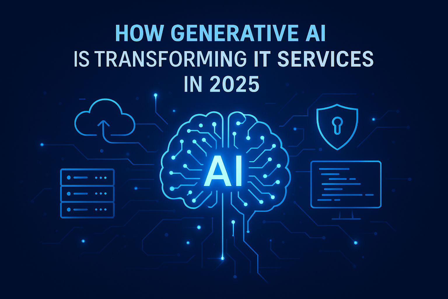 How Generative AI Is Transforming IT Services in 2025