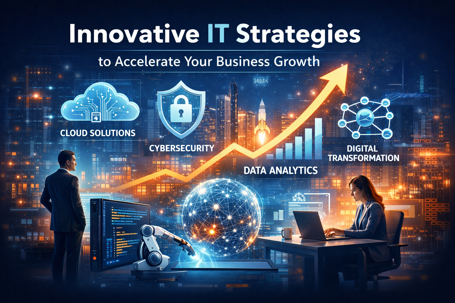 Innovative IT Strategies to Accelerate Your Business Growth - SBM Web Solution Blog