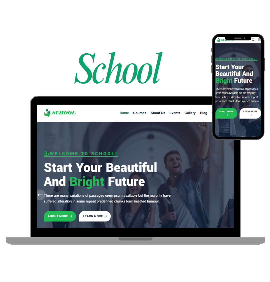 School - SBM Web Solution Project