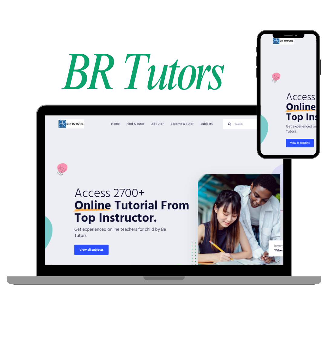 BR Tutors - SBM Web Solution Project