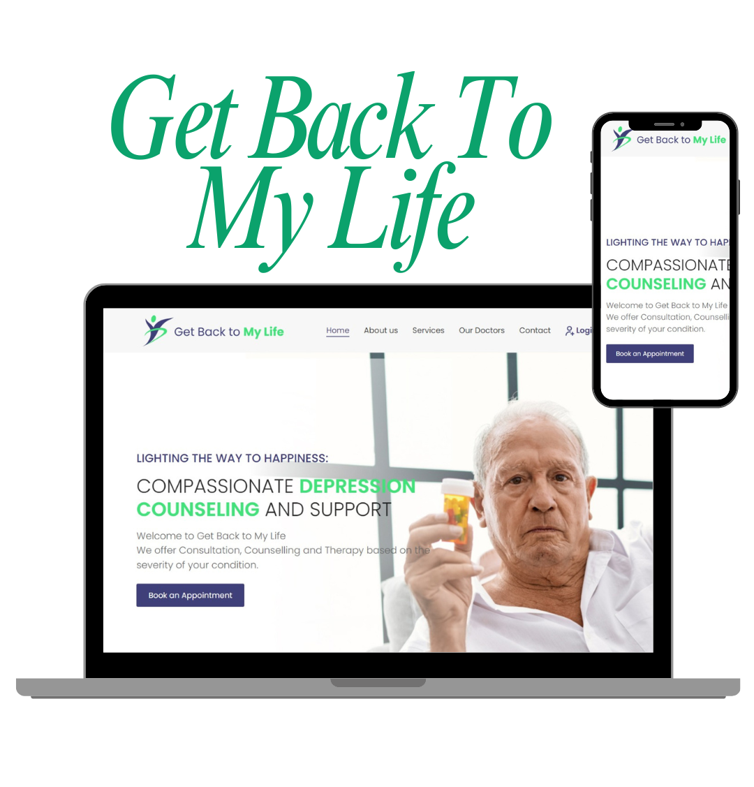 Get Back To My Life - SBM Web Solution Project